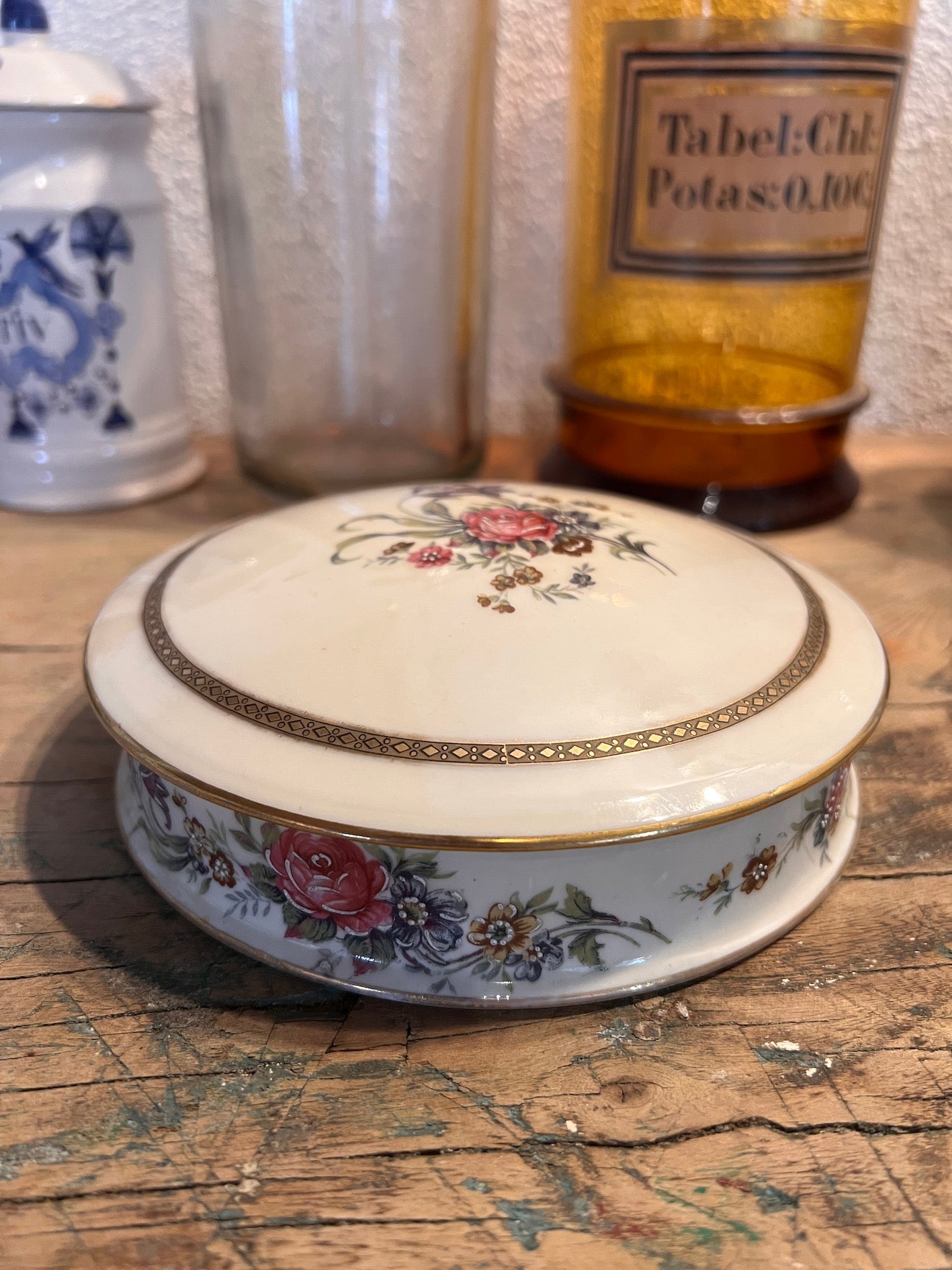 Beurrier porcelaine -Arts de la table d'occasion