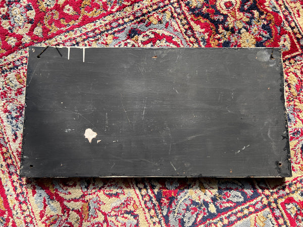 Enseigne en bois vintage de New York peinte à la main - Années 50/60