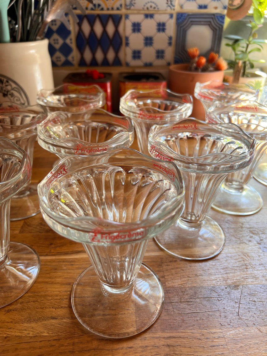 Coupe à glace vintage Frigécrème à l'unité