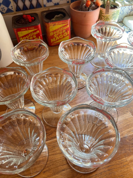 Coupe à glace vintage Frigécrème à l'unité
