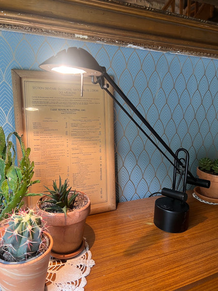 Lampe de bureau vintage Seylumière à balancier - Années 80