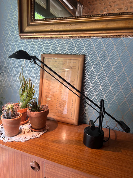 Lampe de bureau vintage Seylumière à balancier - Années 80