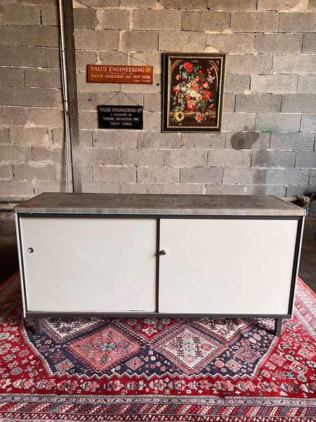Enfilade vintage / Sideboard métallique d'administration AR Cordemeyer pour Gispen - 1960