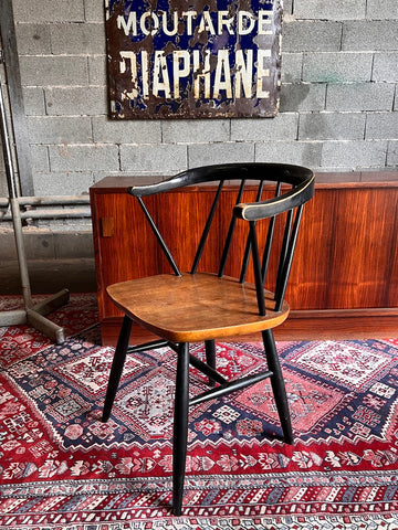 Fauteuil vintage par Ilmari Tapiovaara - Finlande - 1960