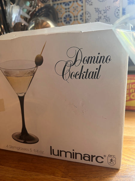 Ensemble de 4 verres vintages Domino Cocktail Luminarc - 15cl