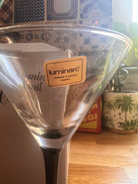 Ensemble de 4 verres vintages Domino Cocktail Luminarc - 15cl