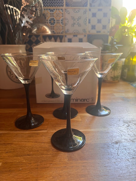 Ensemble de 4 verres vintages Domino Cocktail Luminarc - 15cl