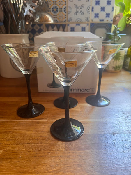 Ensemble de 4 verres vintages Domino Cocktail Luminarc - 15cl