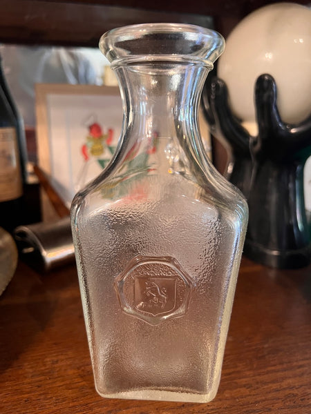 Carafe publicitaire vintage Cinzano Rosso