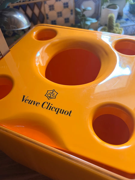 Seau à glace / champagne collector ICE CUBE Veuve Clicquot Ponsardin - Porsche Design - 2009