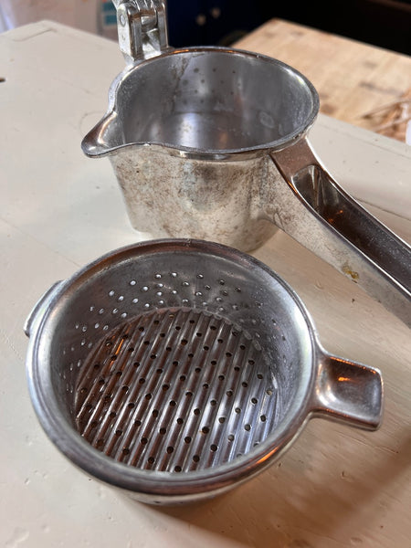 Presse-agrume vintage en fonte d'aluminium Vitam Press 2 - Made in Italy