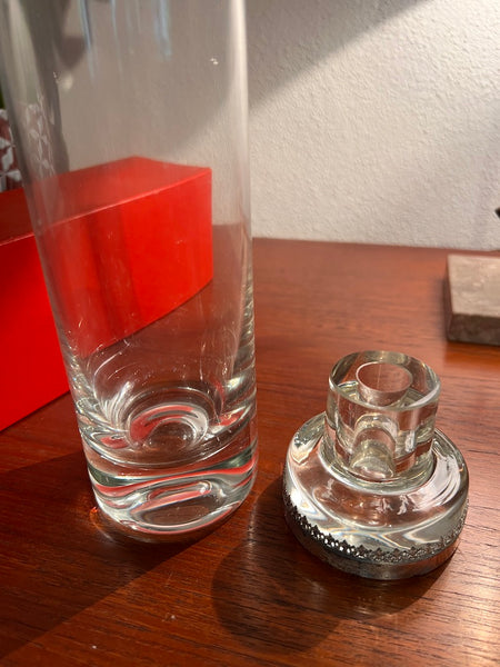 Vodka set vintage en cristal - Made in Italy - Années 70