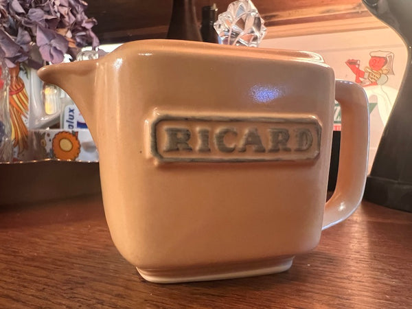 Petit pichet vintage Ricard en céramique