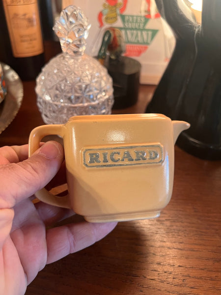 Petit pichet vintage Ricard en céramique