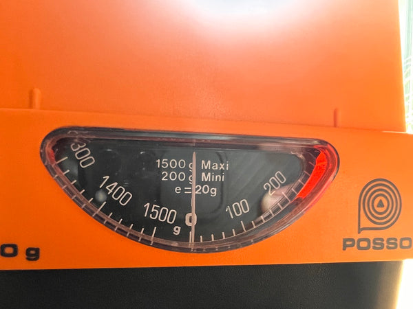 Balance de cuisine vintage Posso 1500g - Années 80