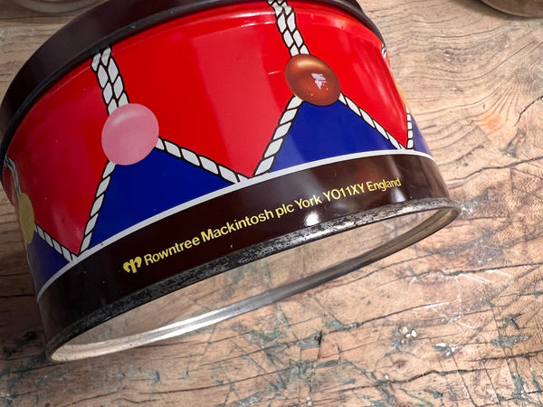 Boite métallique vintage Smarties - England - Années 80