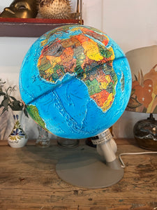 Globe-terrestre / Mappemonde lumineux Scan-Globe Danemark - 1976