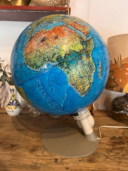 Globe-terrestre / Mappemonde lumineux Scan-Globe Danemark - 1976
