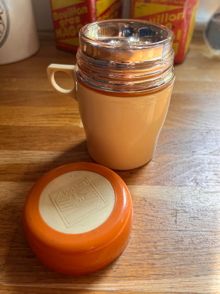 Tasse isotherme thermos vintage Standard - Italie - 1950's