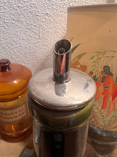 Bouteille vide vintage Cognac en céramique - West Germany - 70's